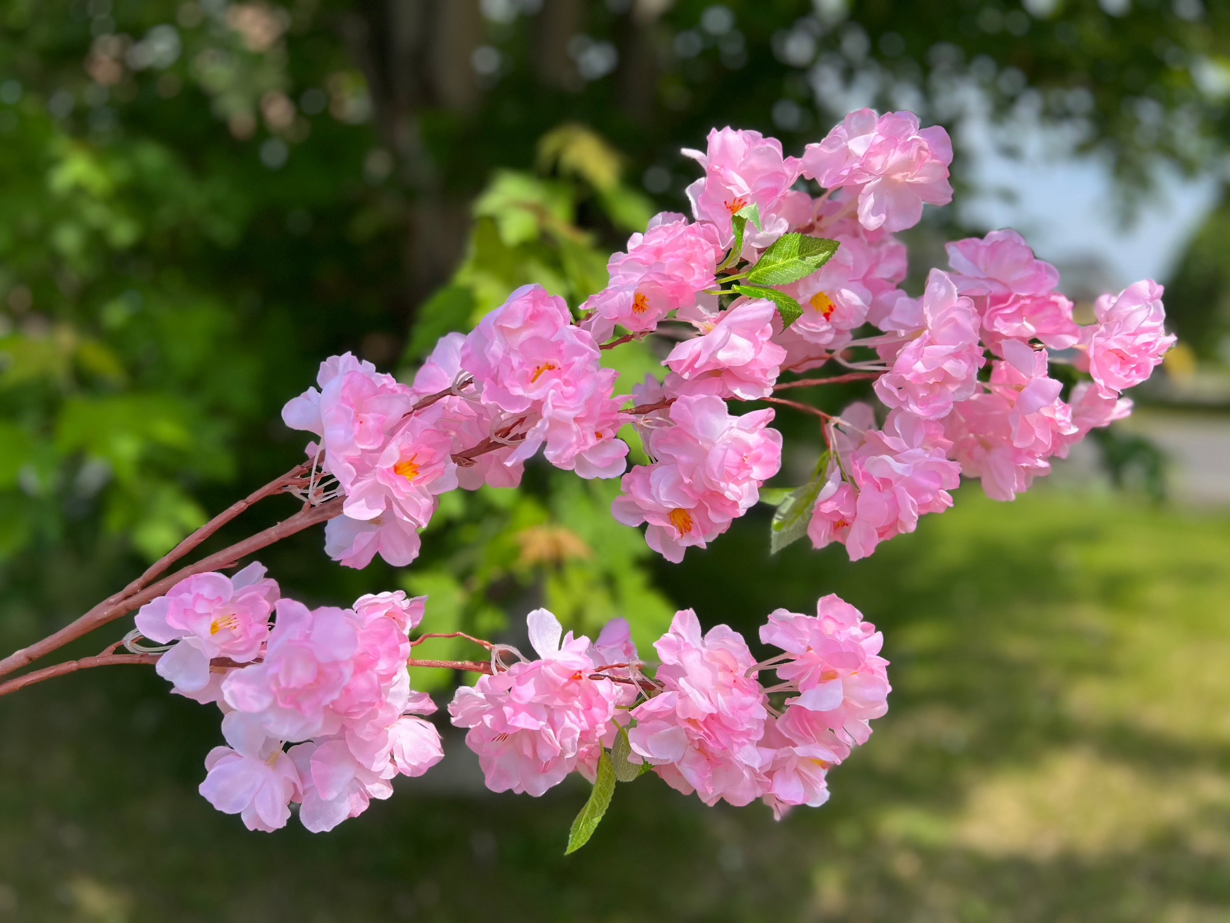 silk cherry blossom faux